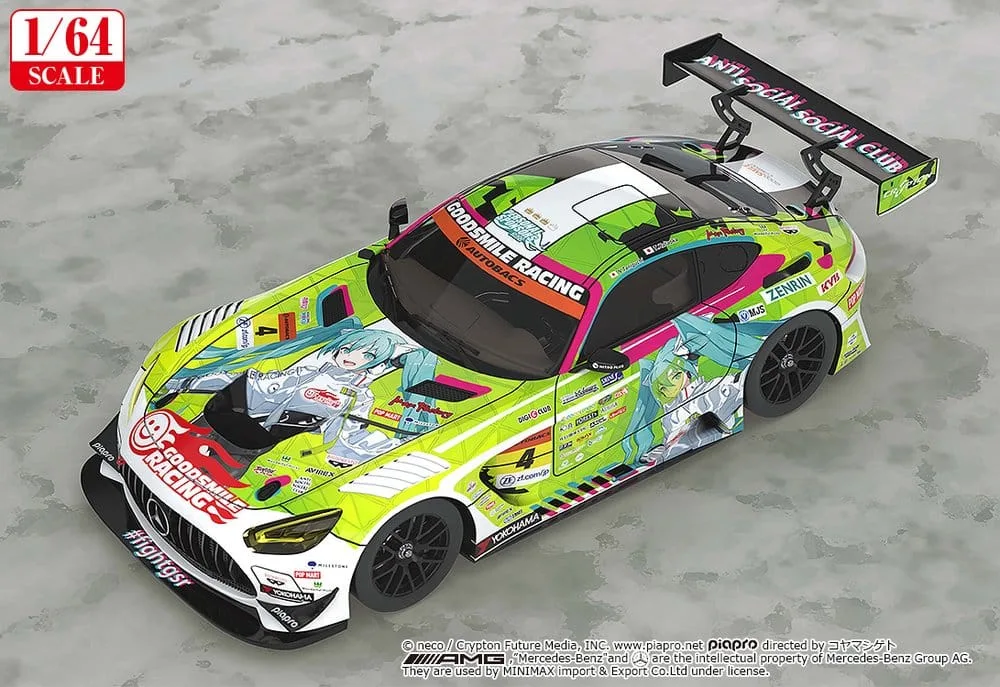 Hatsune Miku GT Project Model Car – AMG 2022 Season Opening 1/64 2