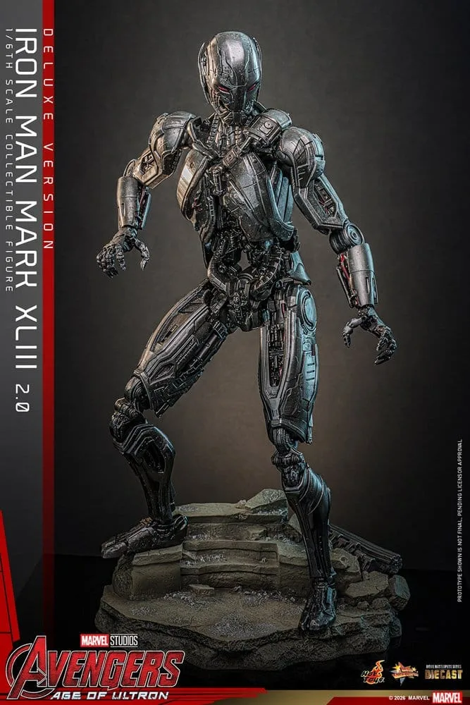 Avengers Action Figure – Iron Man Mark XLIII 2.0 Deluxe 32 cm 3