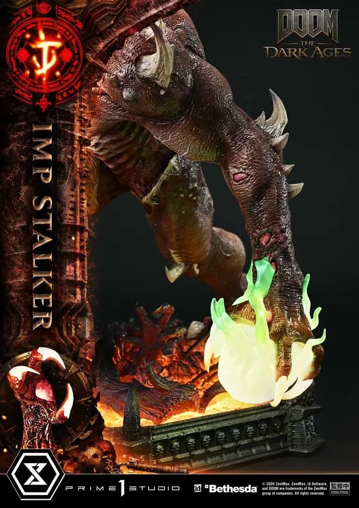DOOM The Dark Ages Statue – Imp Stalker Bonus Version 77 cm 16