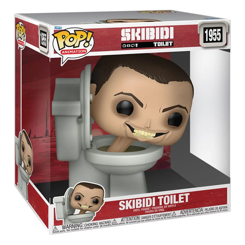 Skibidi Toilet Vinyl Figure – Funko Pop Super Sized Jumbo 25 cm 2