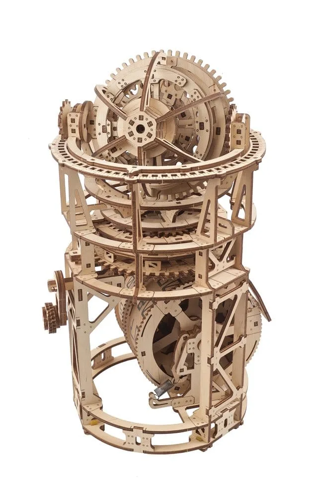 Ugears Wooden Model Kit – Sky Watcher Tourbillon Table Clock 5