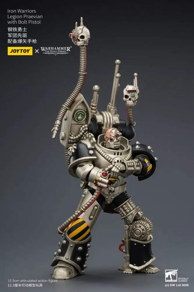 Horus Heresy Actiefiguur – Iron Warriors Legion Praevian 12,3 cm 9