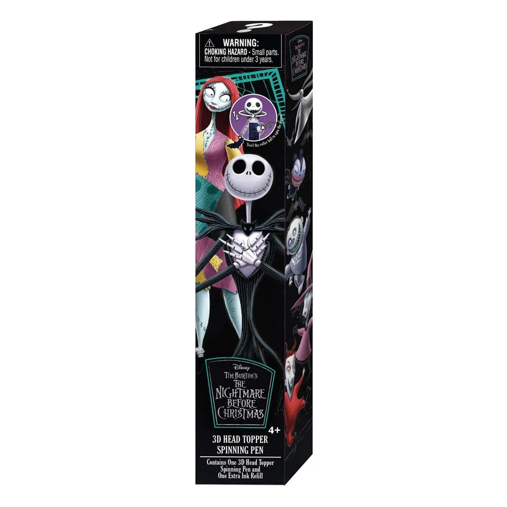 Nightmare Before Christmas Pens – 3D Spinning Topper Display of 16 3