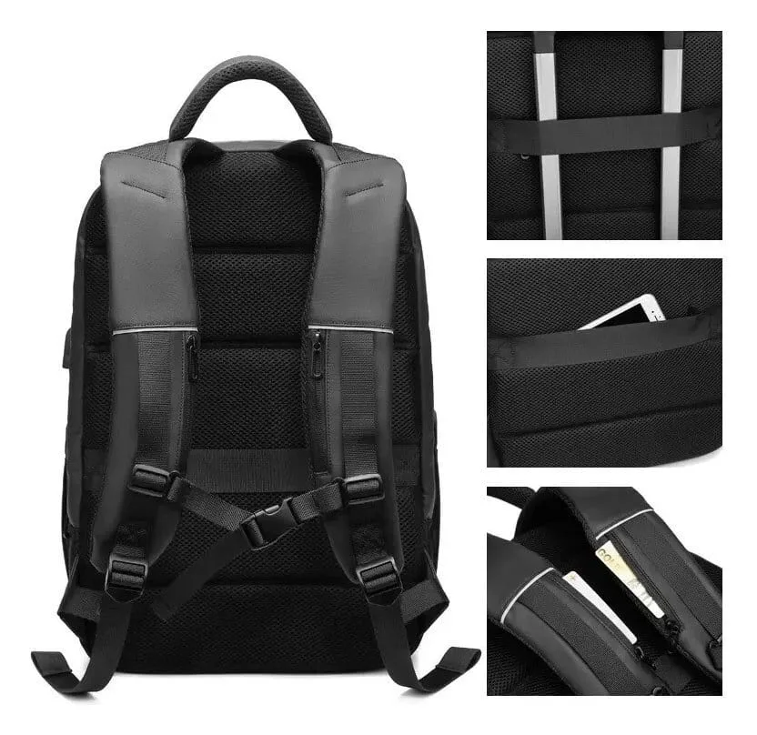 Evoretro Travel Backpack – HybridPro Black 12
