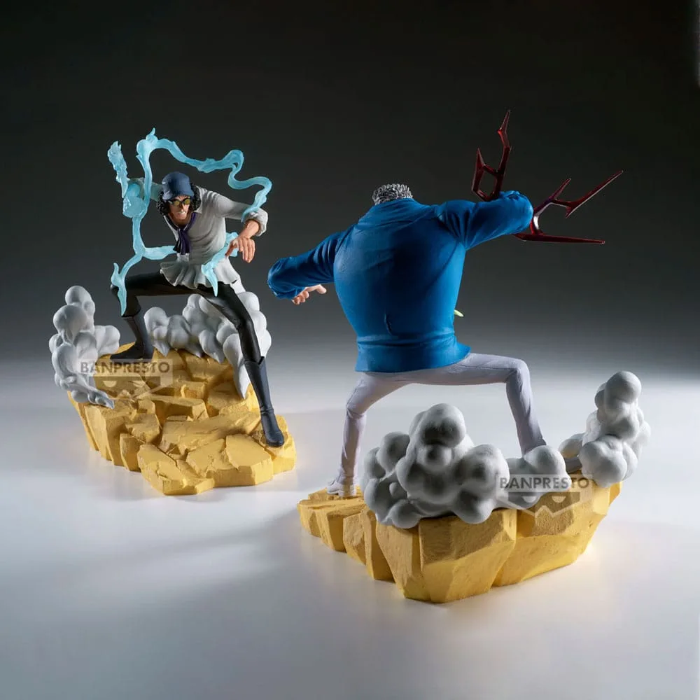 One Piece PVC Statue – Senkozekkei Kuzan 17 cm 4