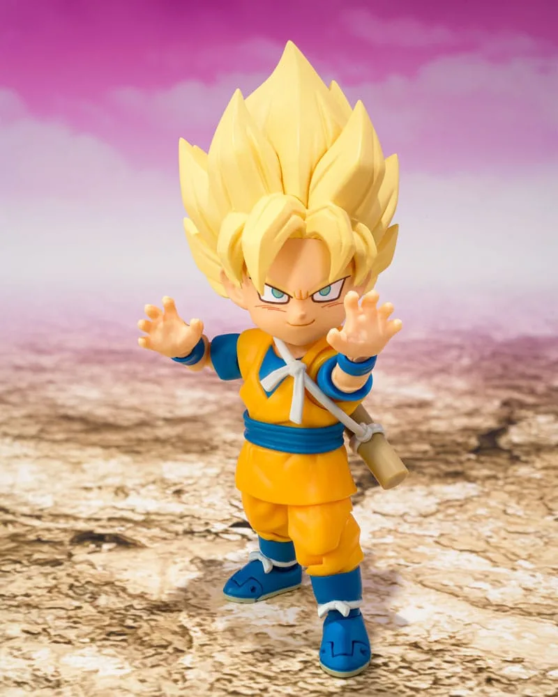 Dragon Ball Daima Actionfigur – Super Saiyan Goku Mini 8 cm 3