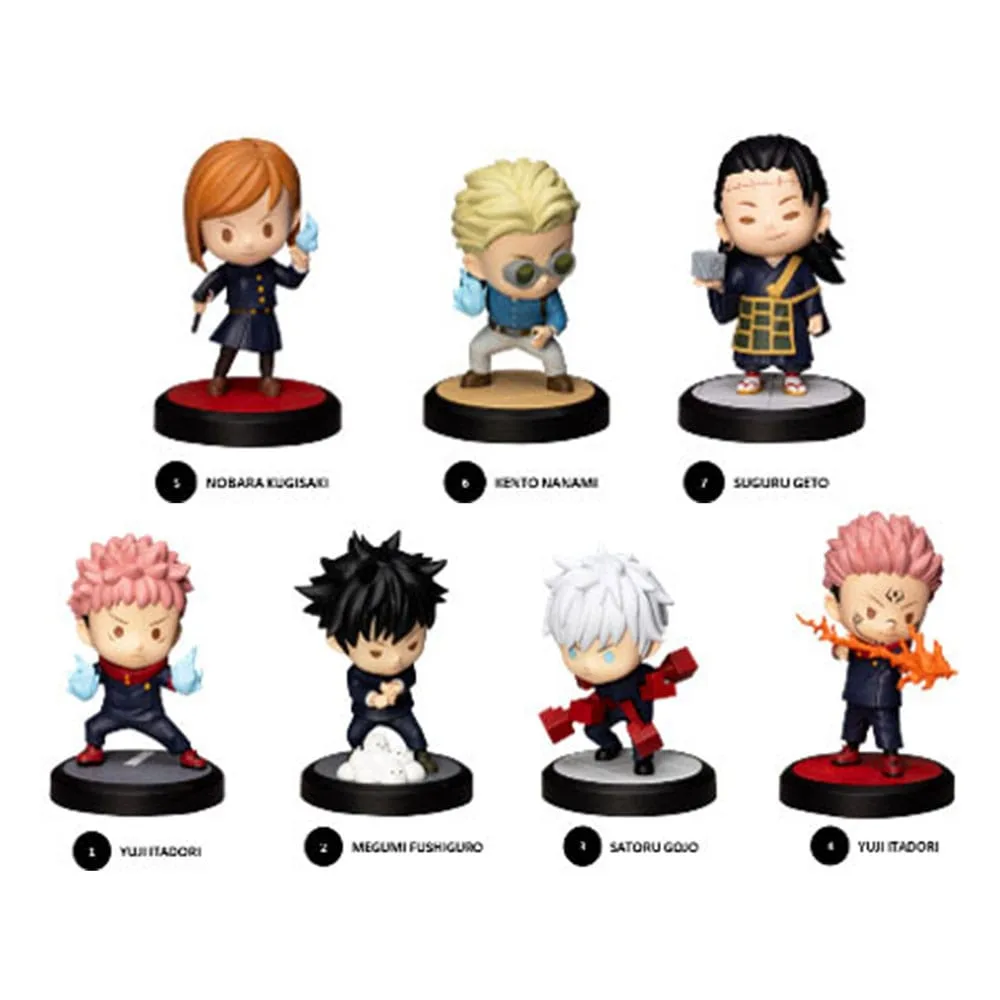 Jujutsu Kaisen Mini Figures – Hero Box Cursed Series 6-Pack 8 cm