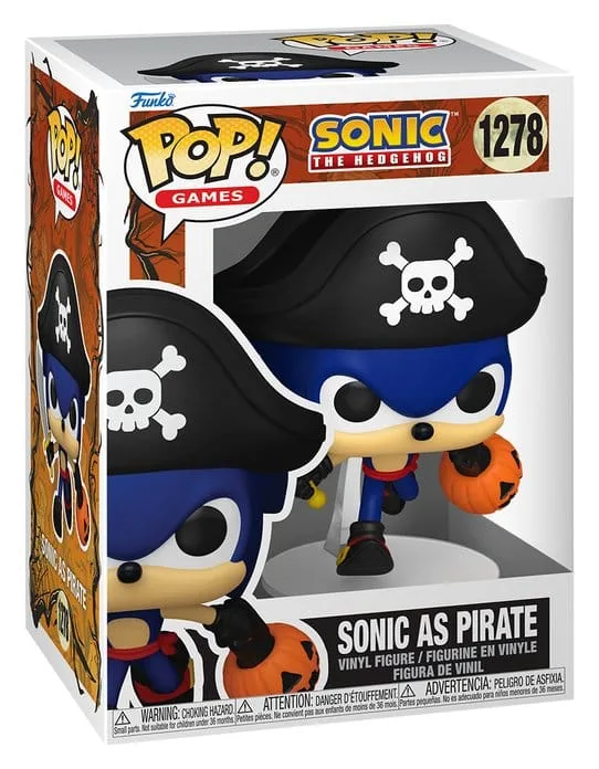 Sonic the Hedgehog Pop Figure – Pirate Sonic 9 cm 2