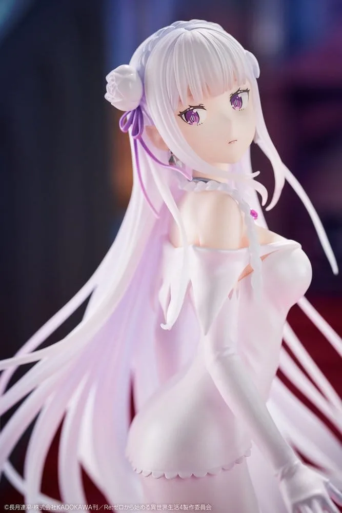 Re:ZERO Figure – Emilia Wedding Dress 24 cm 13