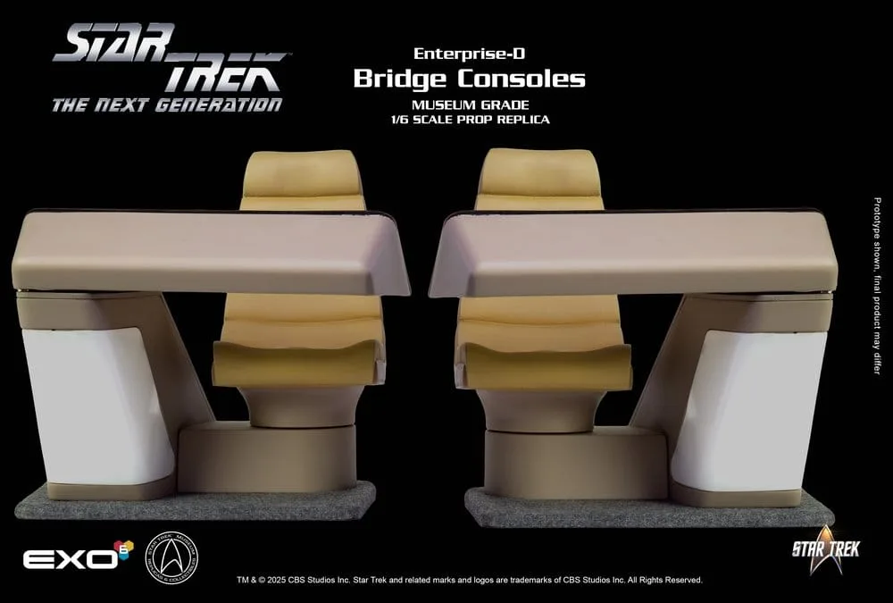 Star Trek Replica Set – Enterprise-D Bridge Consoles 1/6 4