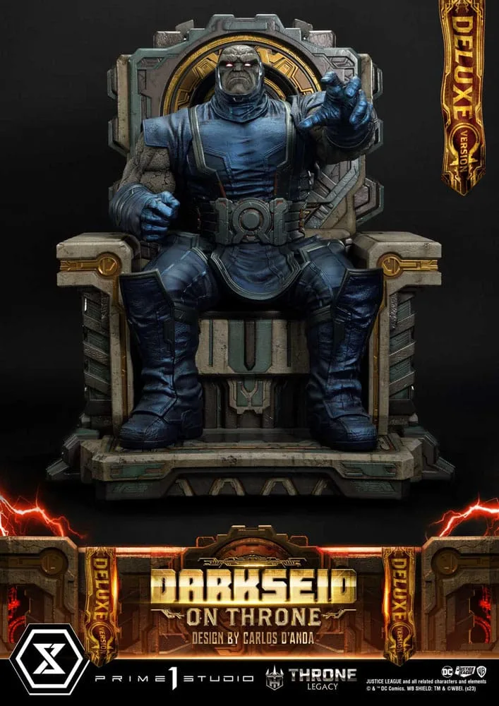 Justice League Beeld – Darkseid op troon Deluxe Bonus 65 cm 26
