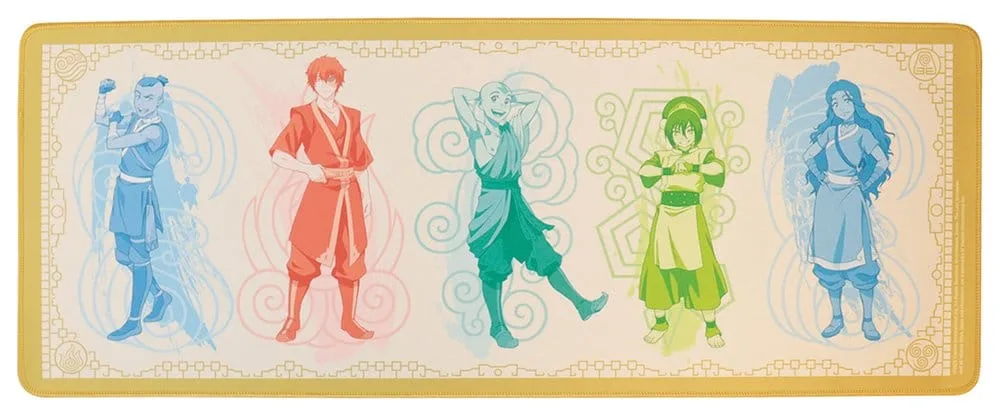 Avatar The Last Airbender Desk Pad & Coaster Set – Elements 6