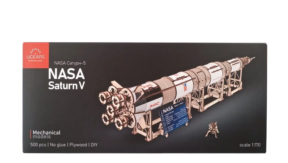 NASA Wooden Model Kit – Saturn V 2