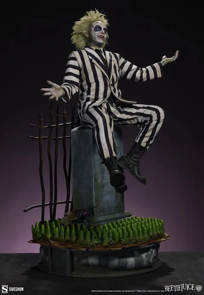 Beetlejuice Mixed Media Statue – Premium Format 54 cm 9