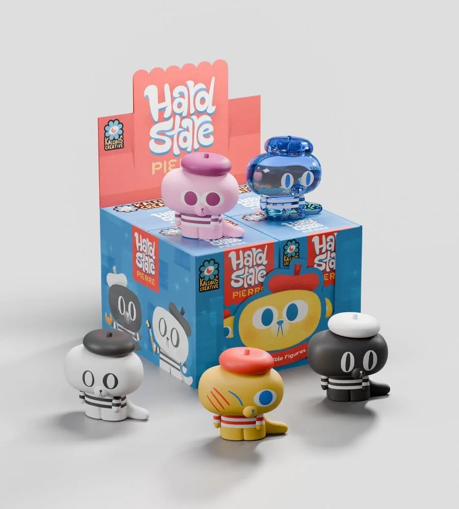 Hard Stare Pierre Mini Figures – Series 1 Blind Box Display 5 cm 5