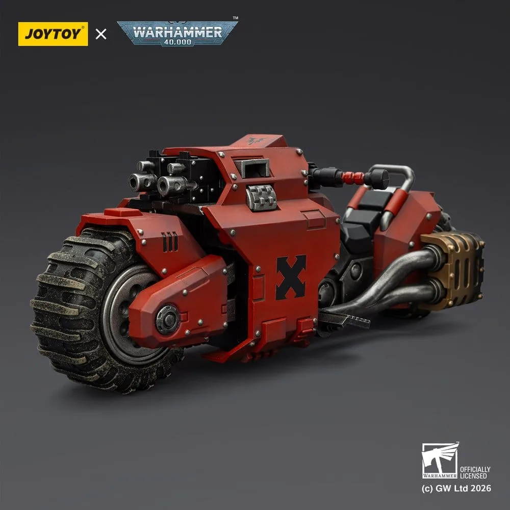 Warhammer 40,000 Combat Bike – Blood Angels Raider-Pattern 22 cm 5