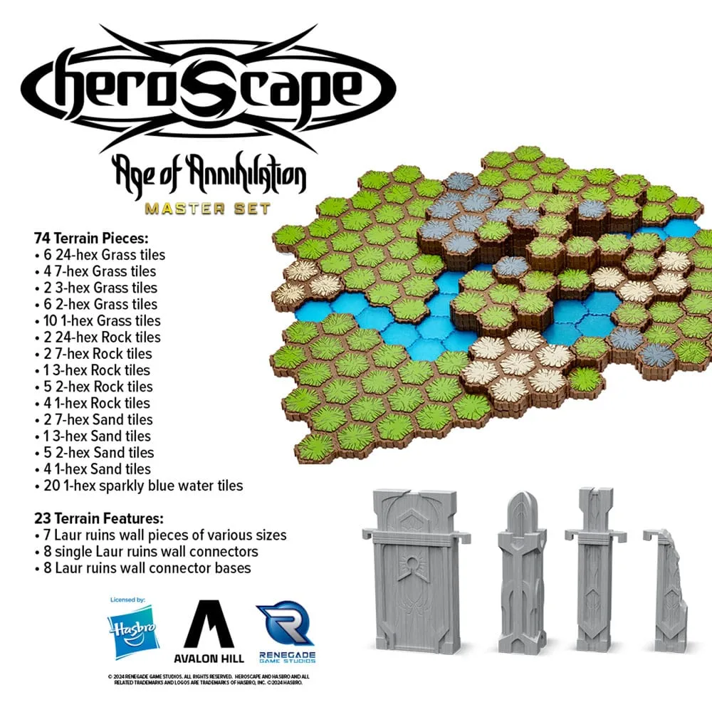 Heroscape Board Game – Age of Annihilation Master Set 3