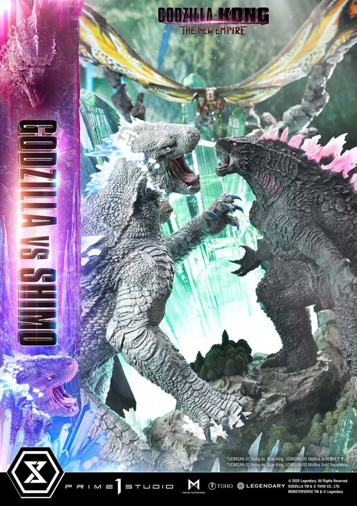 Godzilla x Kong Diorama Statue – Godzilla vs Shimo 86 cm 11