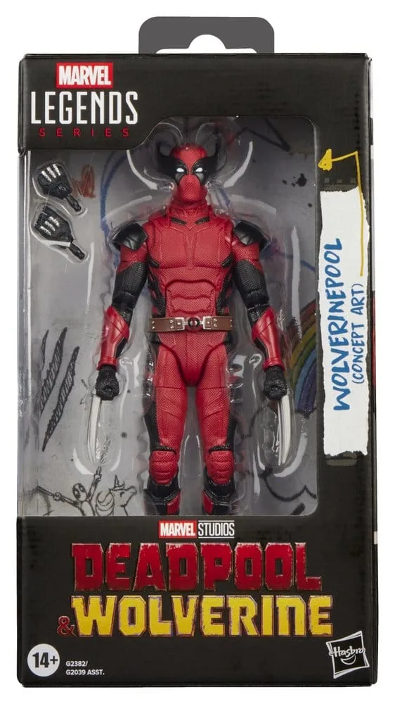 Marvel Action Figure – Wolverinepool Concept Art 15 cm 5