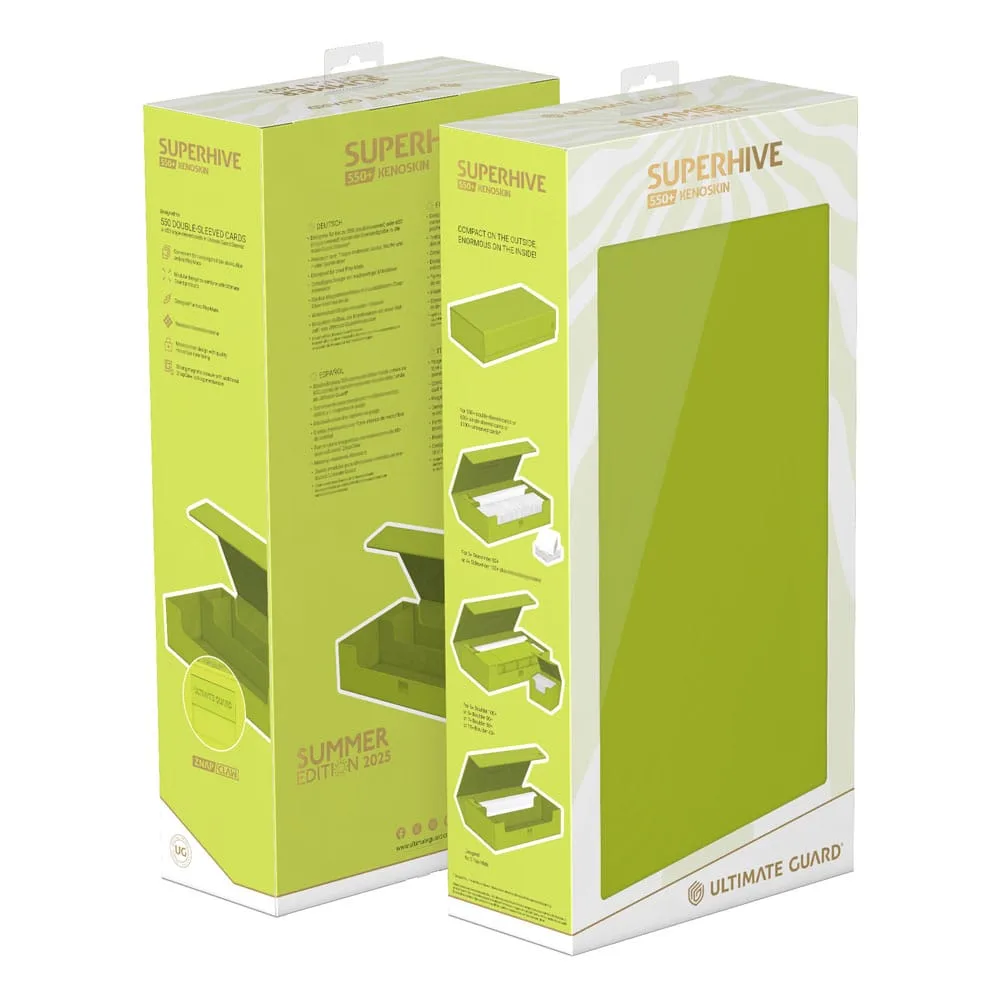 Ultimate Guard Card Box – Superhive 550+ Xenoskin Lime 13