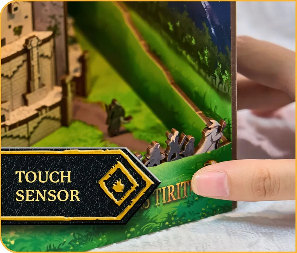 The Lord of the Rings Book Nook – Minas Tirith 23 cm 6