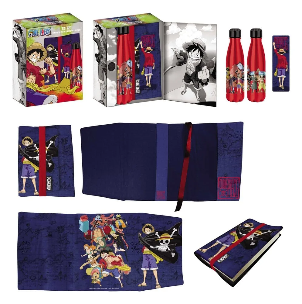 One Piece Gift Set – Blue Bottle and Stationery