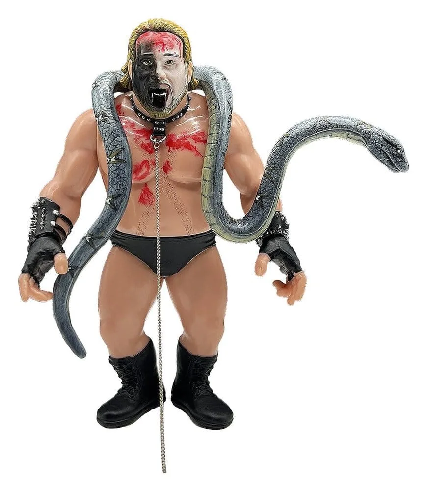 Wrestling Action Figure – Kevin Sullivan with Snake 11 cm