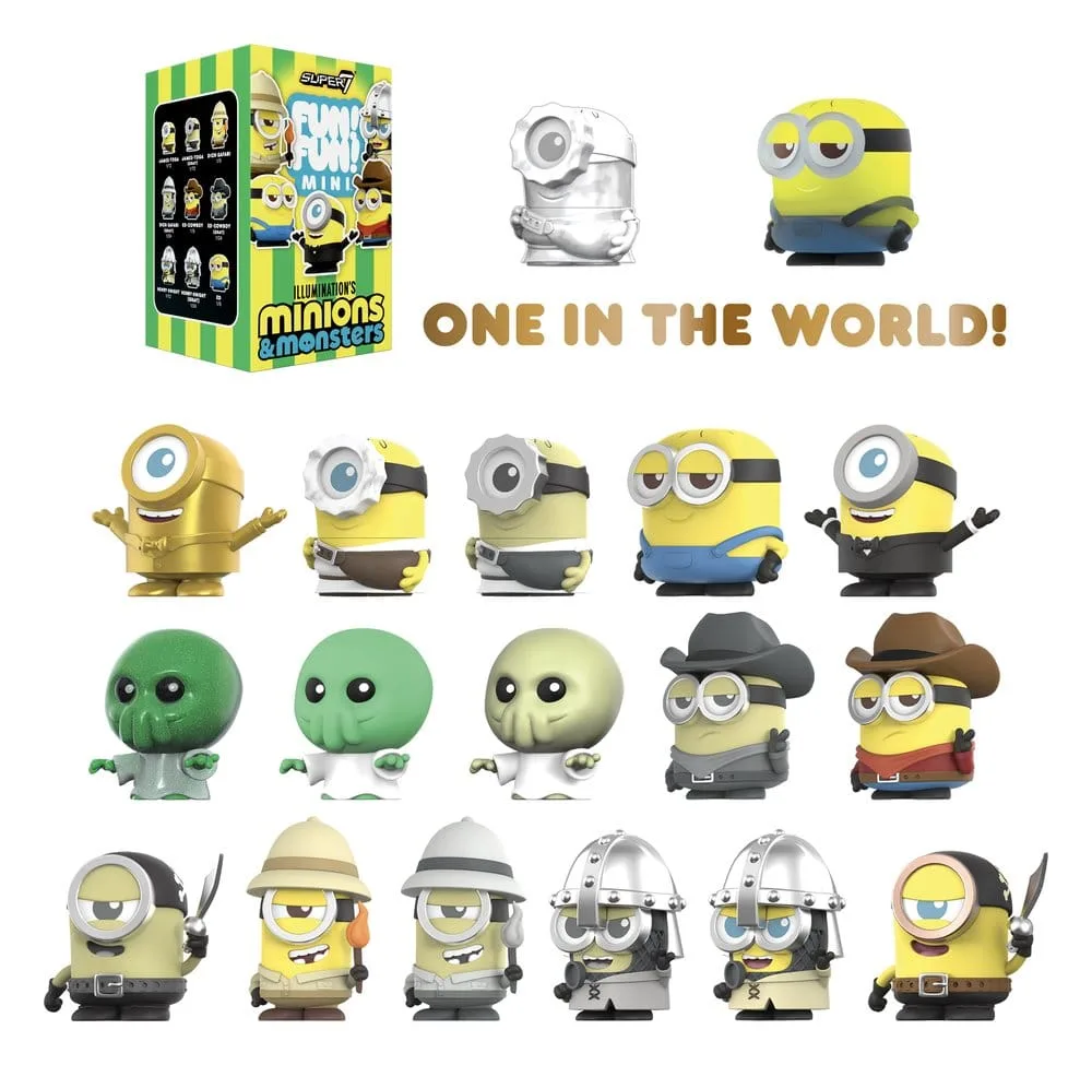 Minions Mini Figures – Minions & Monsters Blind Box Display of 9 3
