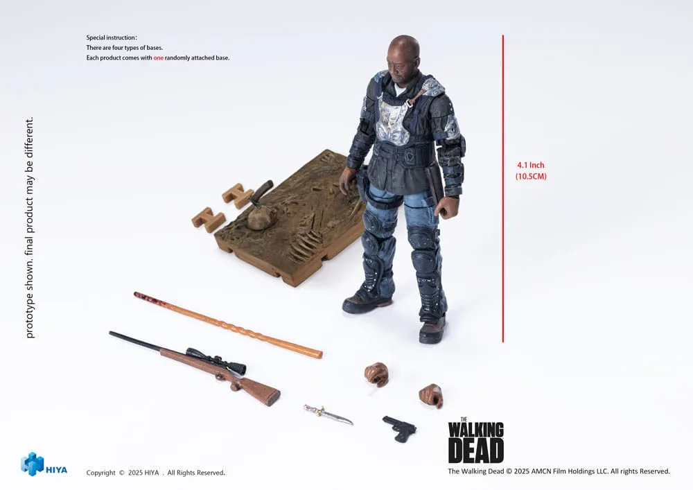 The Walking Dead Action Figure – Morgan 1/18 Scale 10.5 cm 4