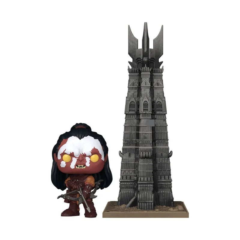 Lord of the Rings Vinyl Figure – Lurtz with Tower 9 cm