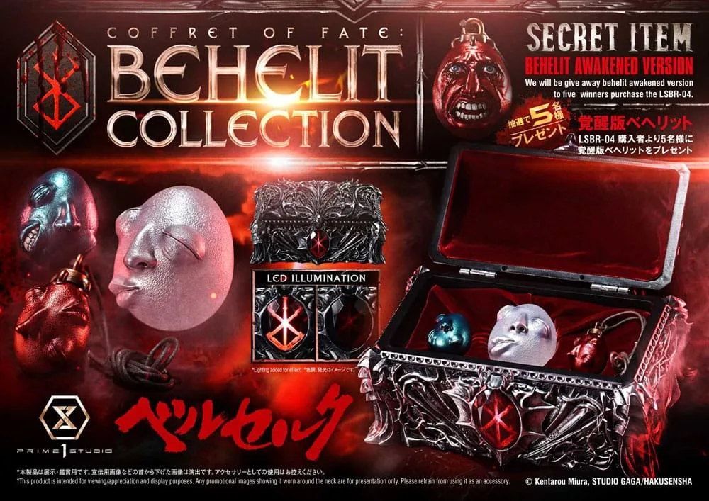 Berserk Statue – Life-Scale Masterline Behelit Skull 20 cm 2