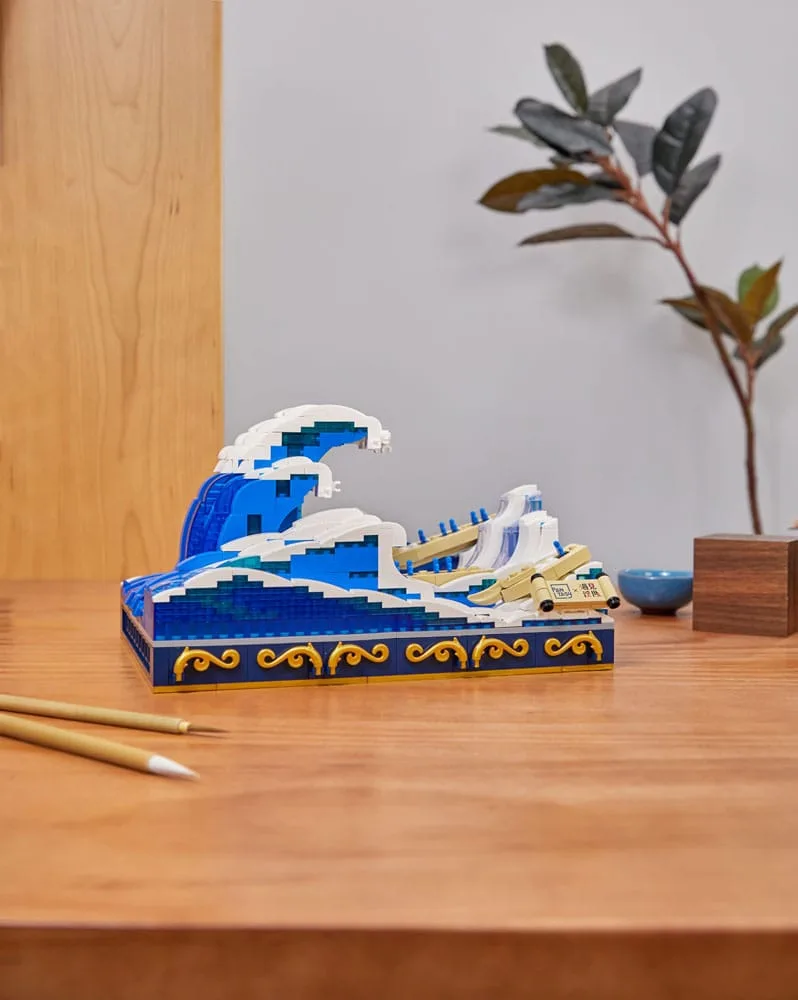 Pantasy Original Building Set – The Great Wave of Kanagawa 7