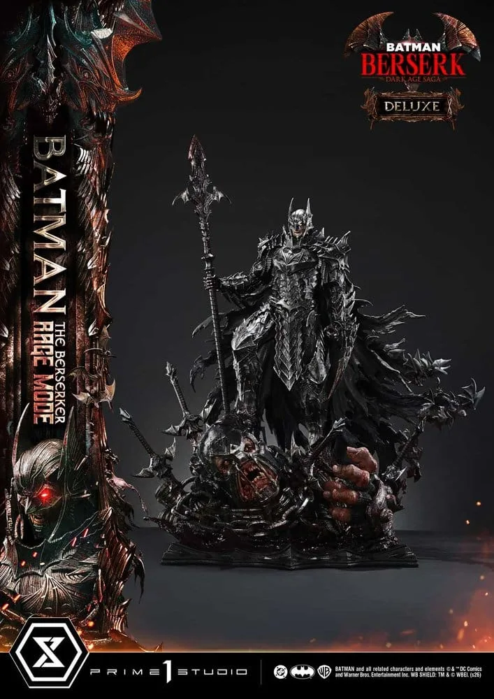 DC Comics Statue – Batman Berserker Rage Mode Deluxe 1/4 93 cm 9