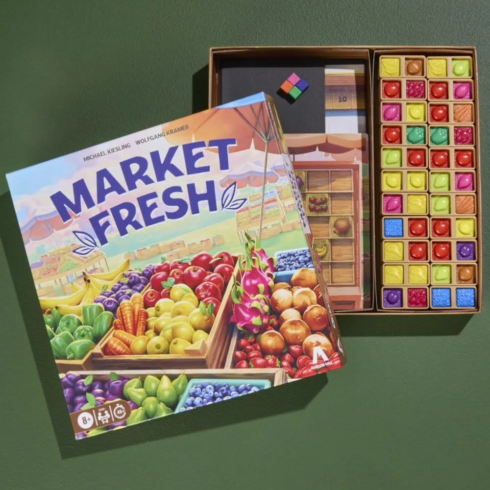 Market Fresh Bordspel – Strategisch kratten stapelen 9