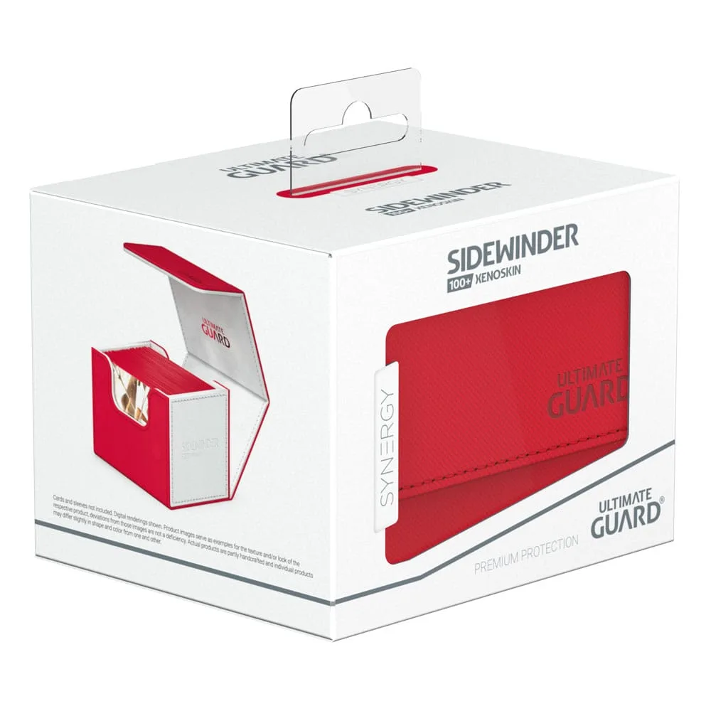 Ultimate Guard Deck Box – Sidewinder 100+ Xenoskin Synergy Red/White 6