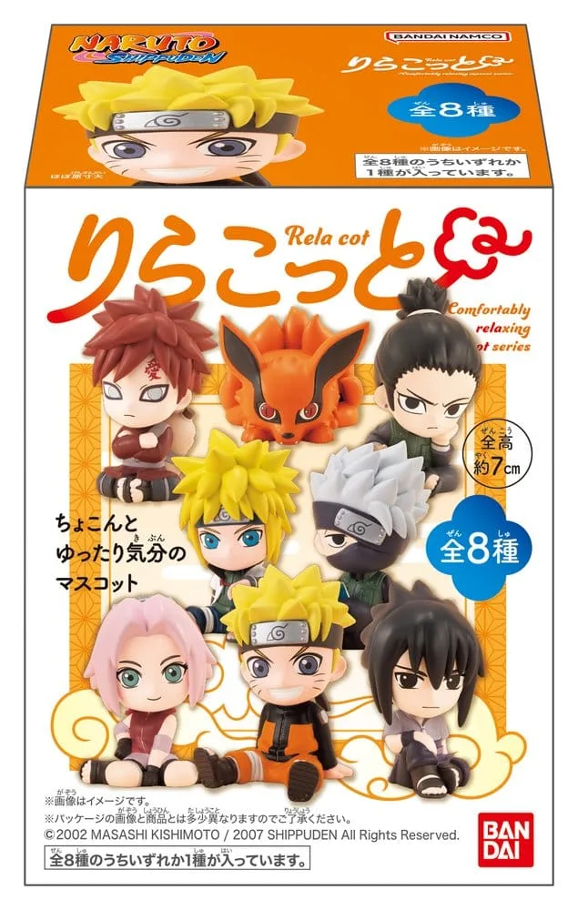 Naruto Mini Figures – Relacot Blind Box Display 7 cm