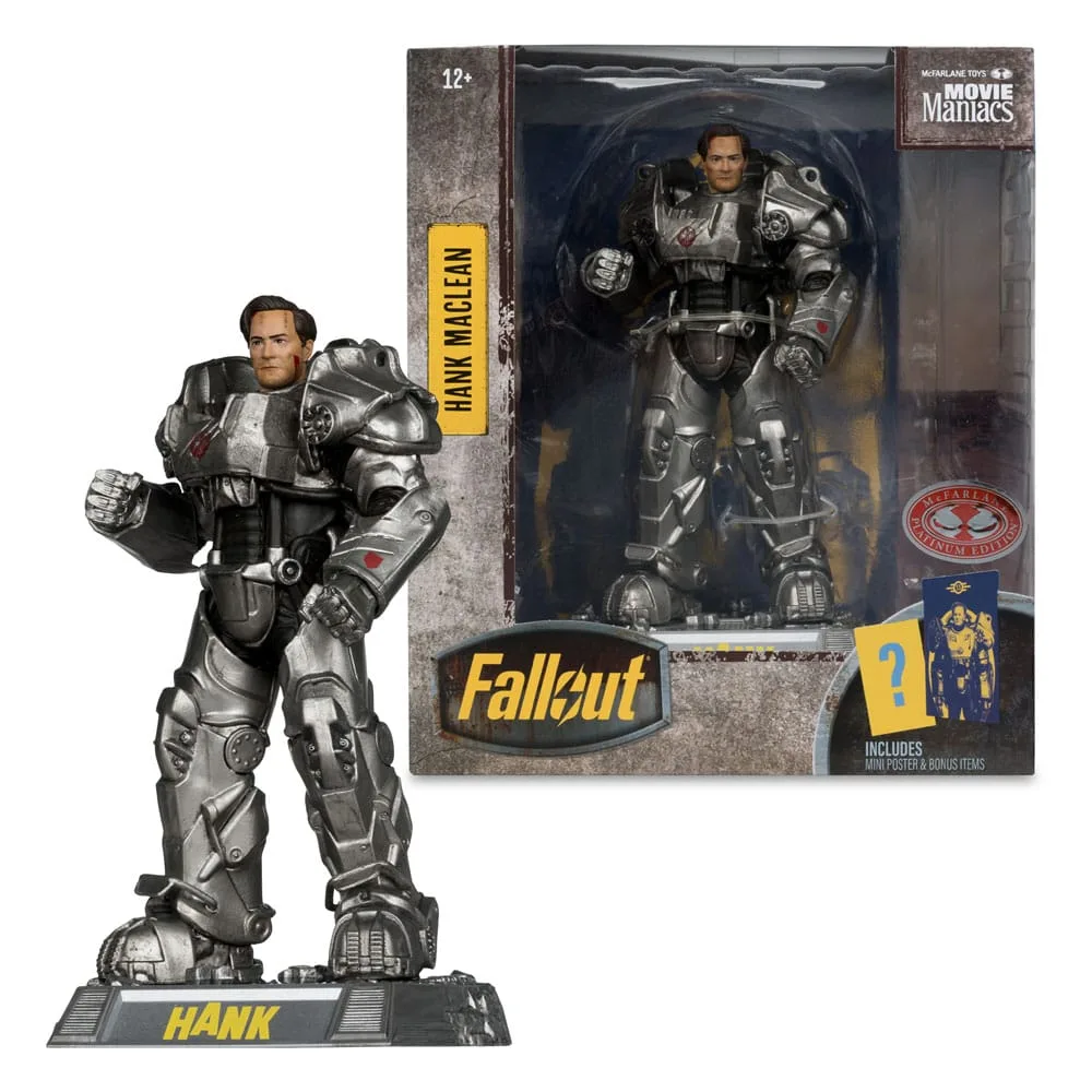 Fallout Figure – Hank MacLean Red Platinum Edition 17 cm 4