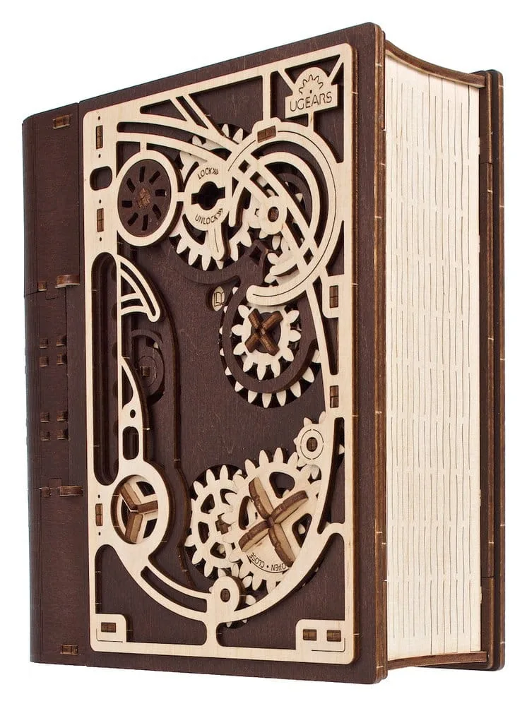 Ugears Wooden Model Kit – Book of Secrets 14