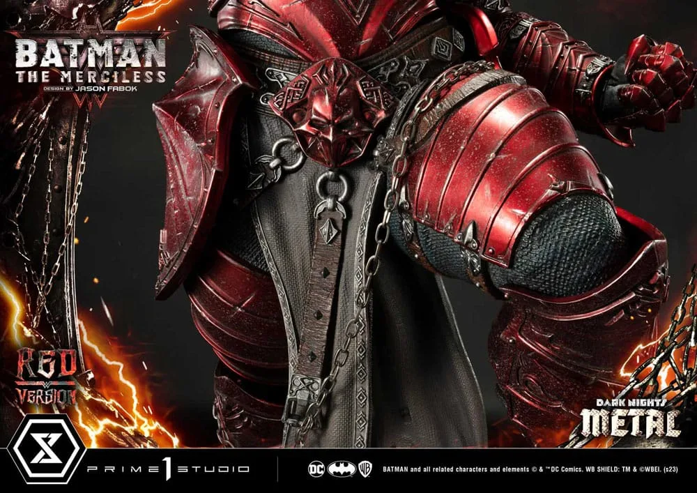 Dark Nights Metal Statue – The Merciless Red Version 111 cm 25