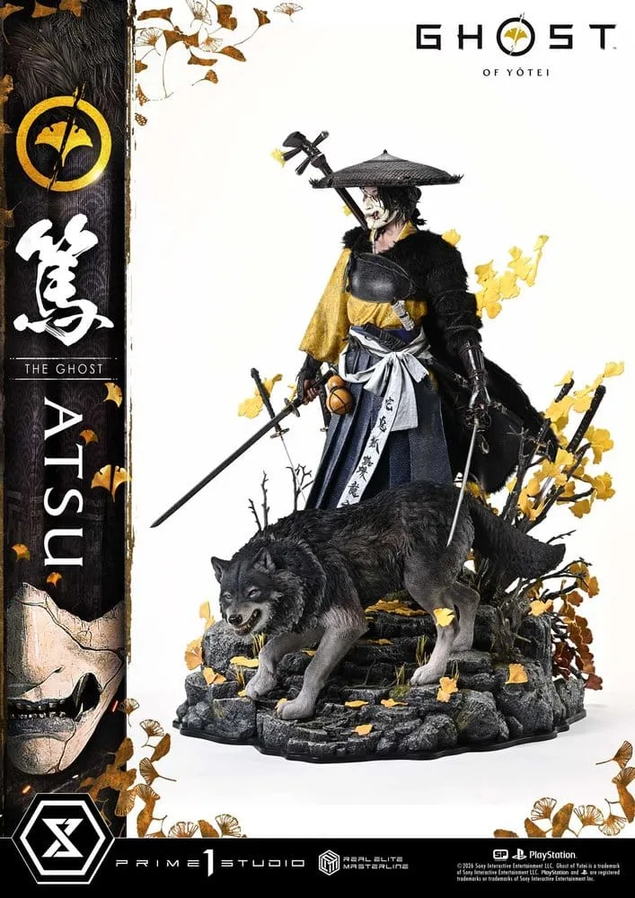 Ghost of Yotei Statue – Real Elite Masterline Atsu 59 cm 15
