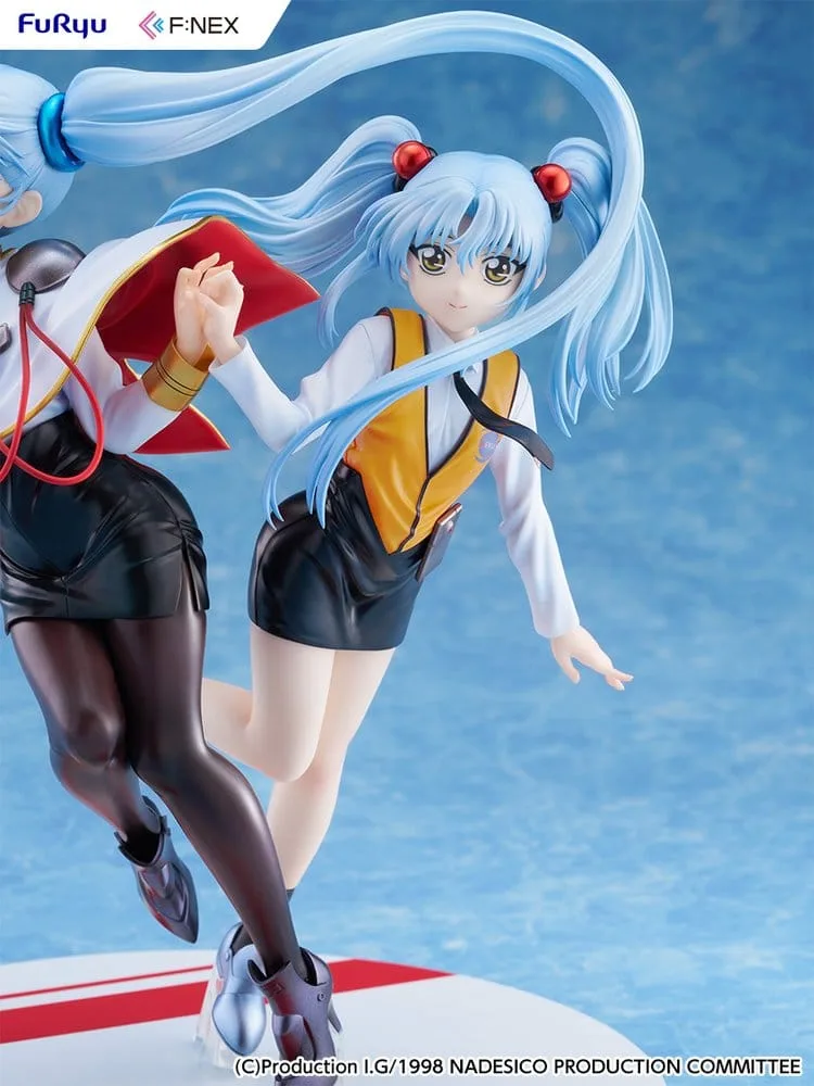 Nadesico Figure – Ruri Hoshino Double Ruriruri 1/7 21.5 cm 8