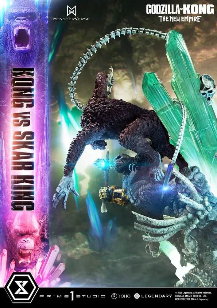 Godzilla x Kong Statue – Kong vs Skar King Bonus Version 104 cm 23