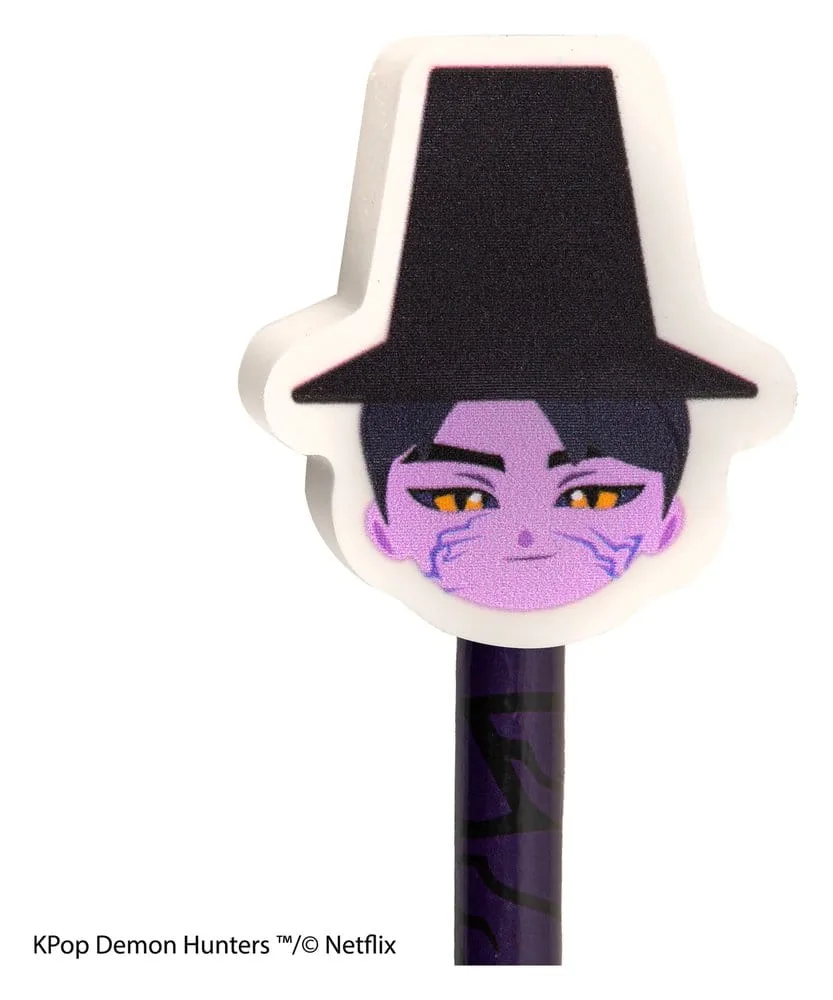 KPop Demon Hunters Pencil and Eraser Display – Series 1 30-Pack 7