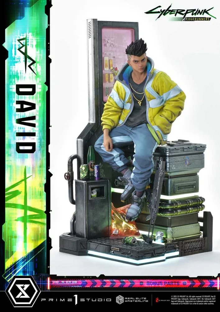 Cyberpunk: Edgerunners Statue – David Deluxe Bonus 58 cm