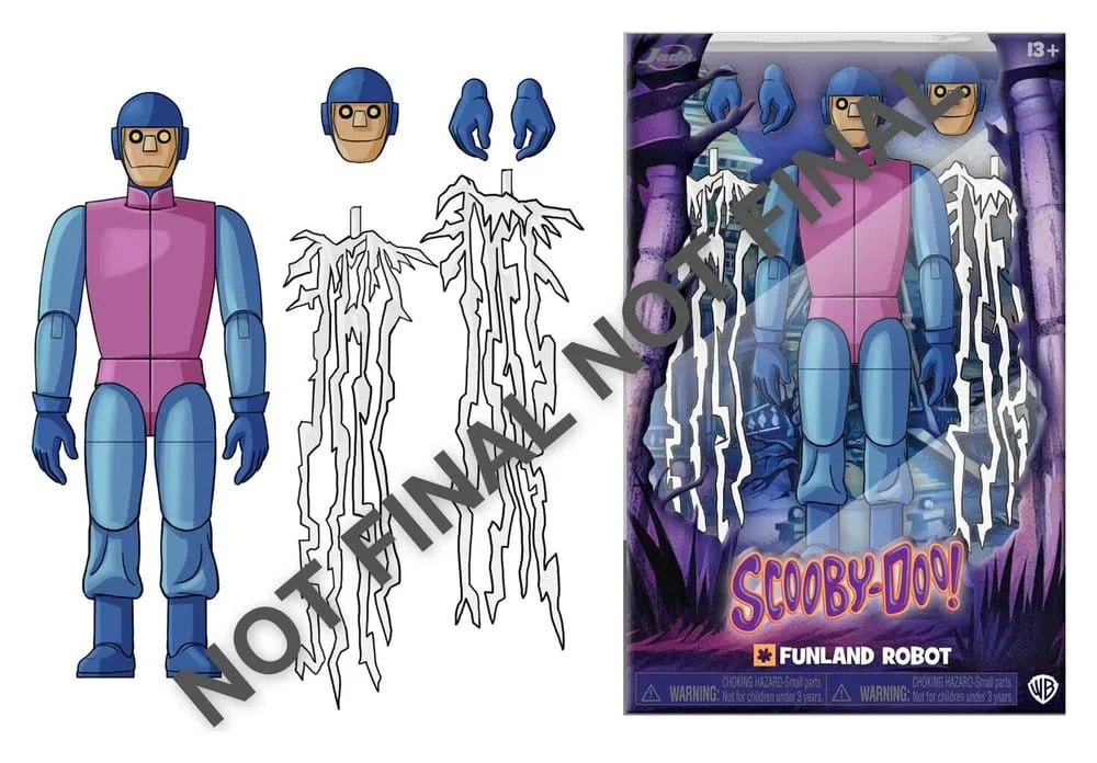 Scooby-Doo Action Figure – Funland Robot 16 cm