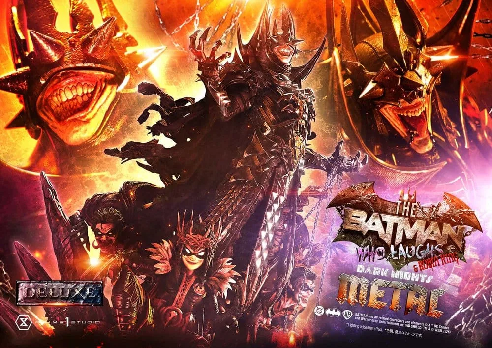 DC Statue – The Batman Who Laughs & Robin King Deluxe 85 cm 2