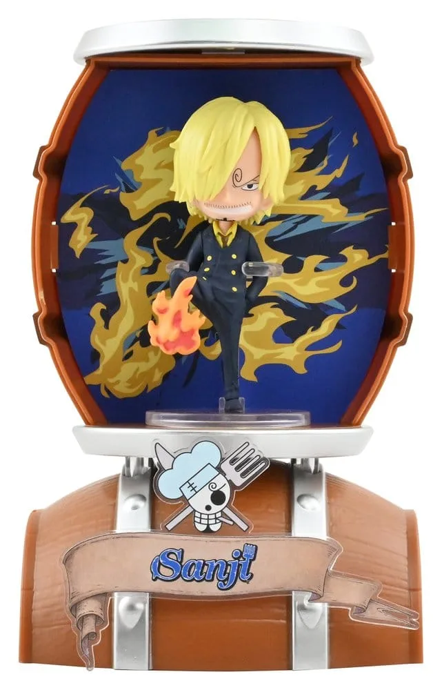 One Piece Mini Figures – Barrel Capsule 6-Box Display 9 cm 11