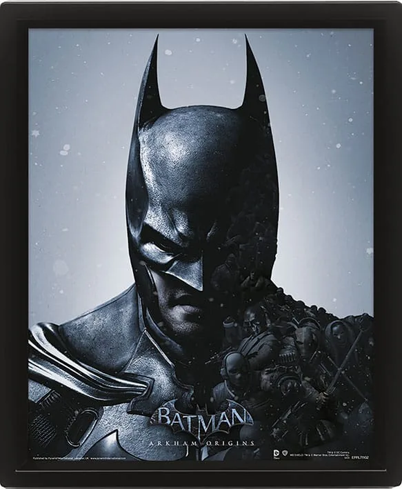 Batman Arkham Origins 3D Poster Pack – vs Joker 26 x 20 cm