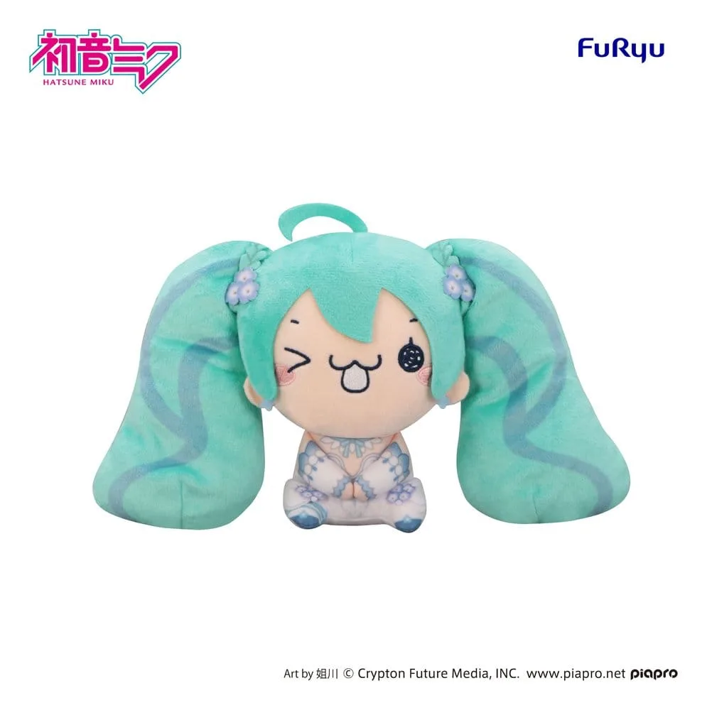 Hatsune Miku Plush Figure – Mochipico Nemophila C 15 cm
