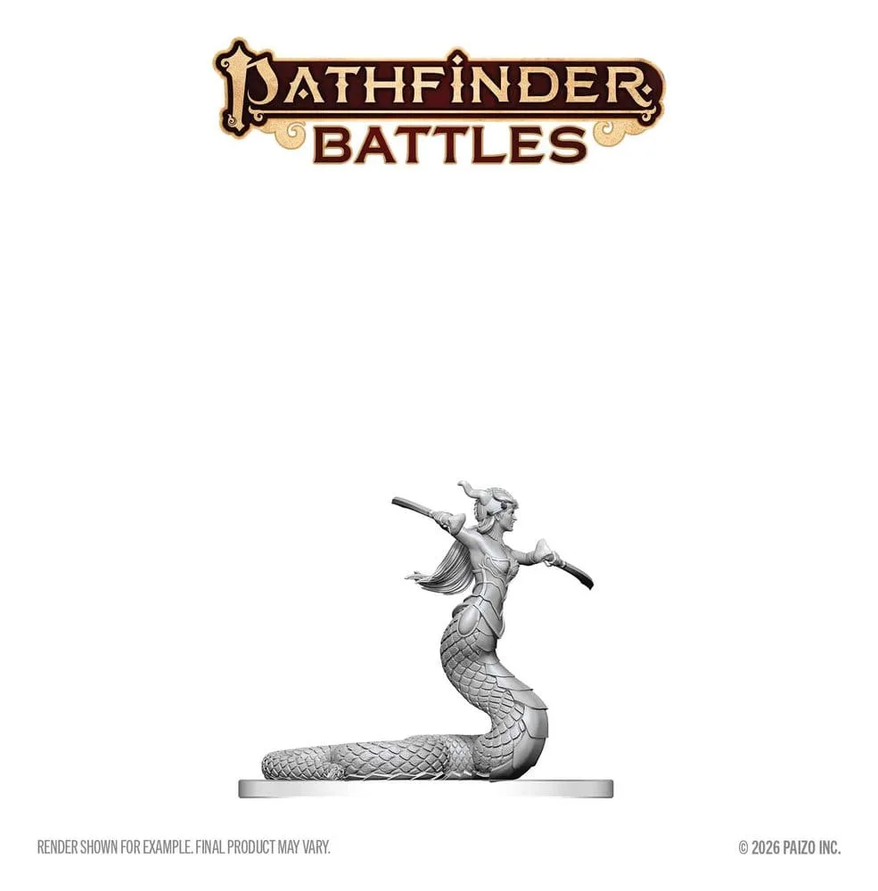 Pathfinder Battles miniatuur – Onbeschilderde Lamia Matriarch 13 cm 2